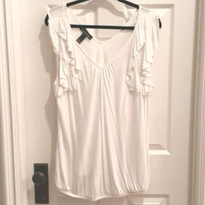 INC White Sleeveless Top